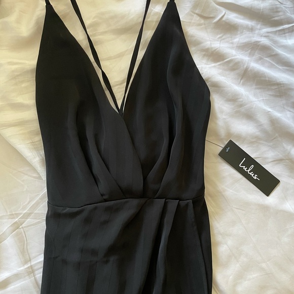 Lulus Panache Black Backless Midi Dress - Picture 6 of 6